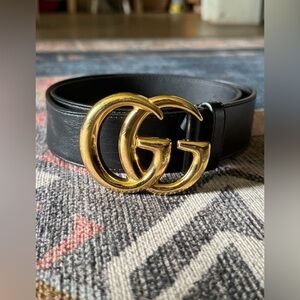 GG Marmont leather belt